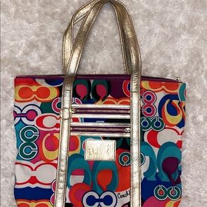 Super fun Coach purse
